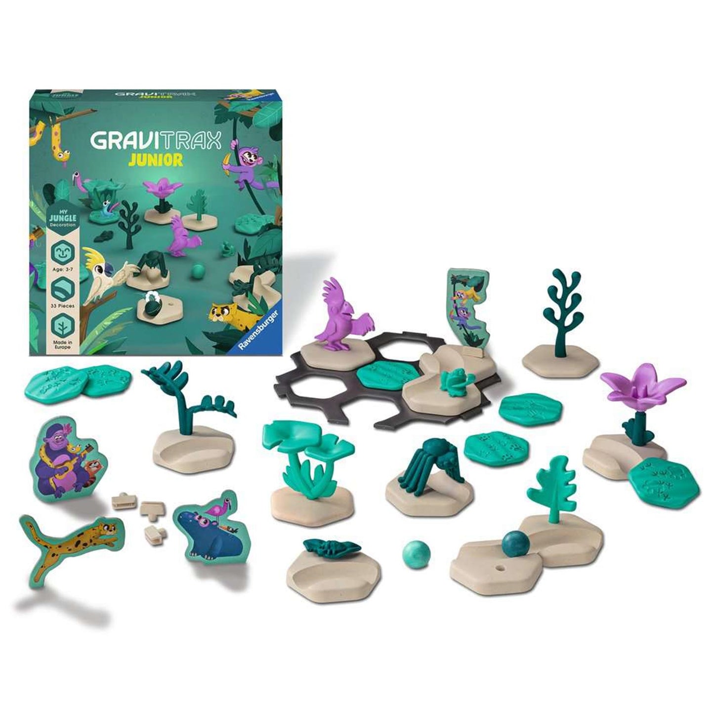 Ravensburger Gravitrax Junior Expansion Set Dschungel