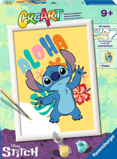 Ravensburger CreArt Malerei auf Nummer Aloha Stitch