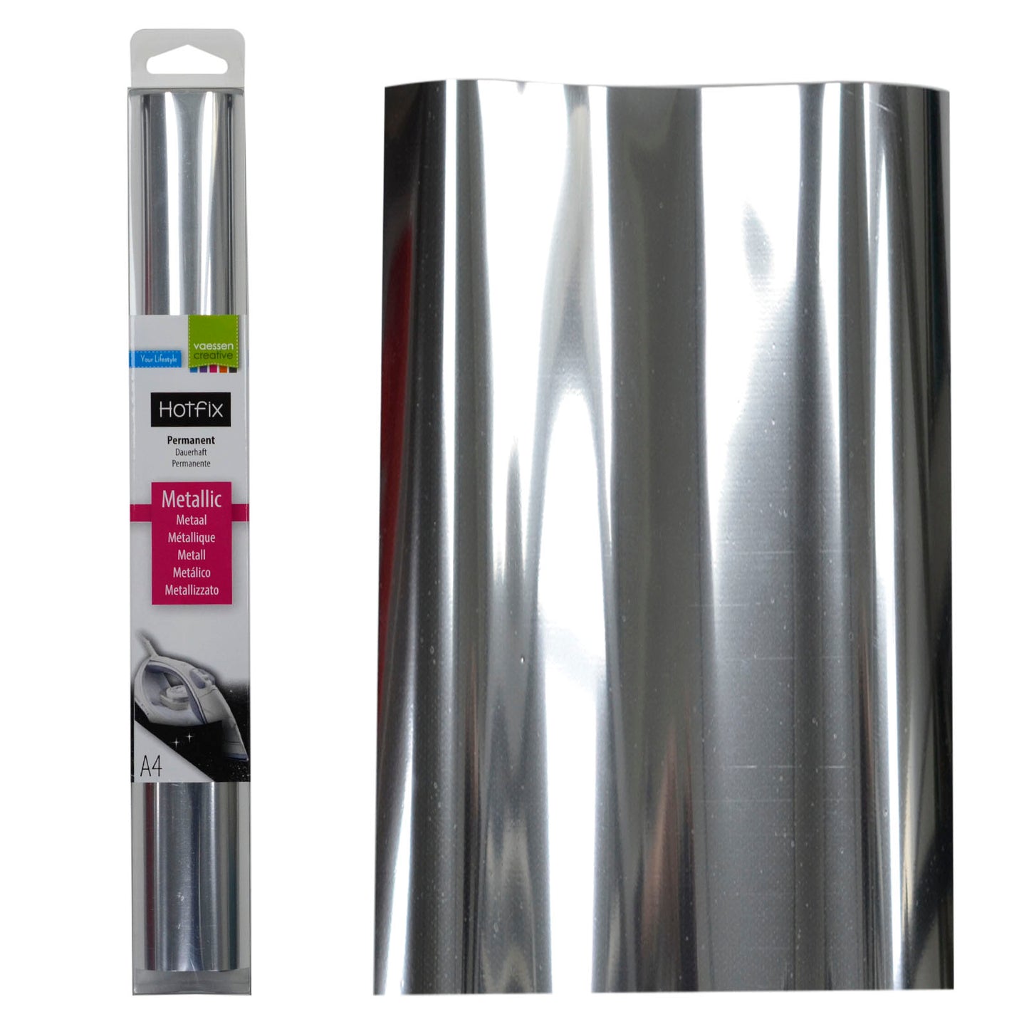 Vaessen Creative • Metallic Flex A4 Silber