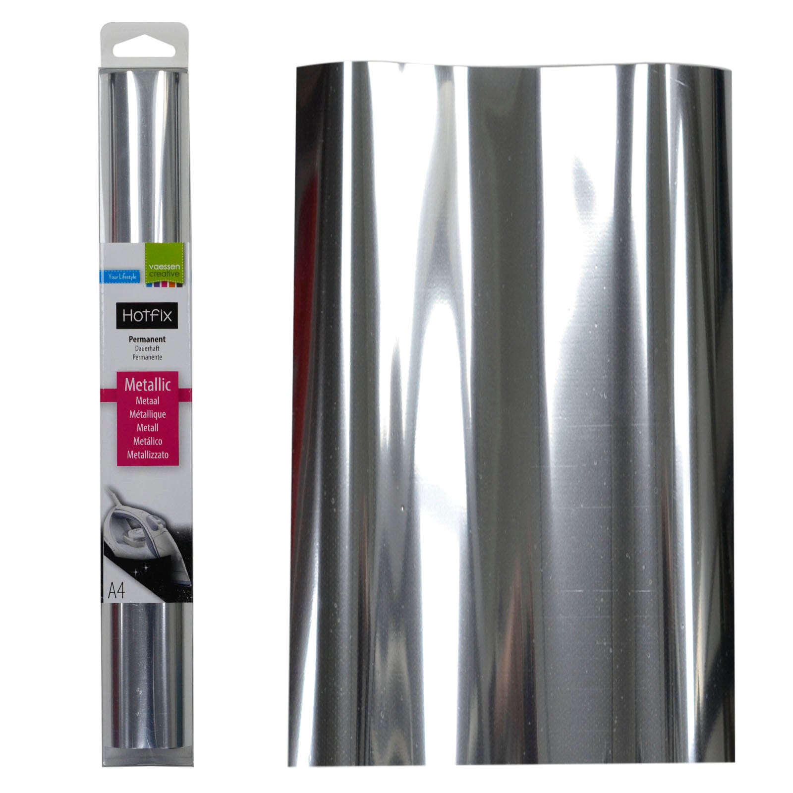 Vaessen Creative • Metallic Flex A4 Silber