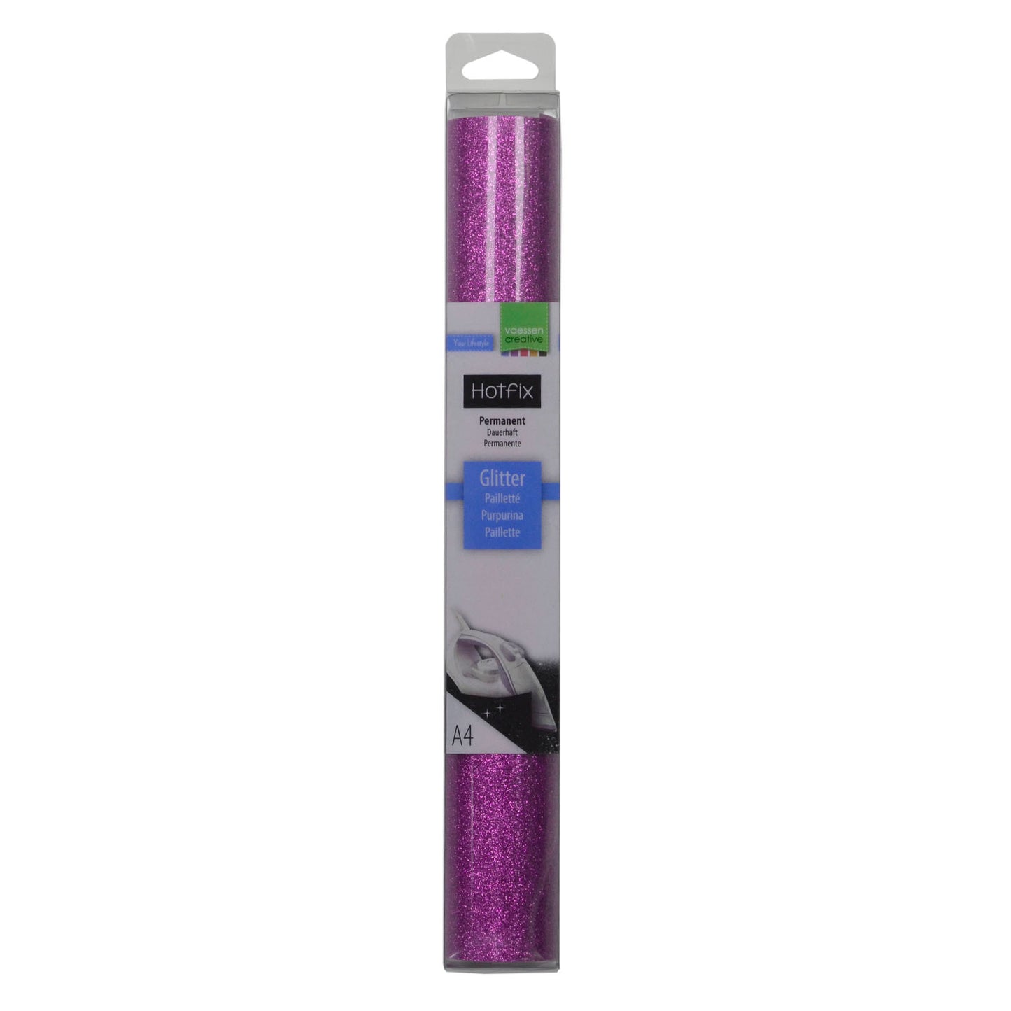Vaessen Creative • Glitzer Flex A4 Lila