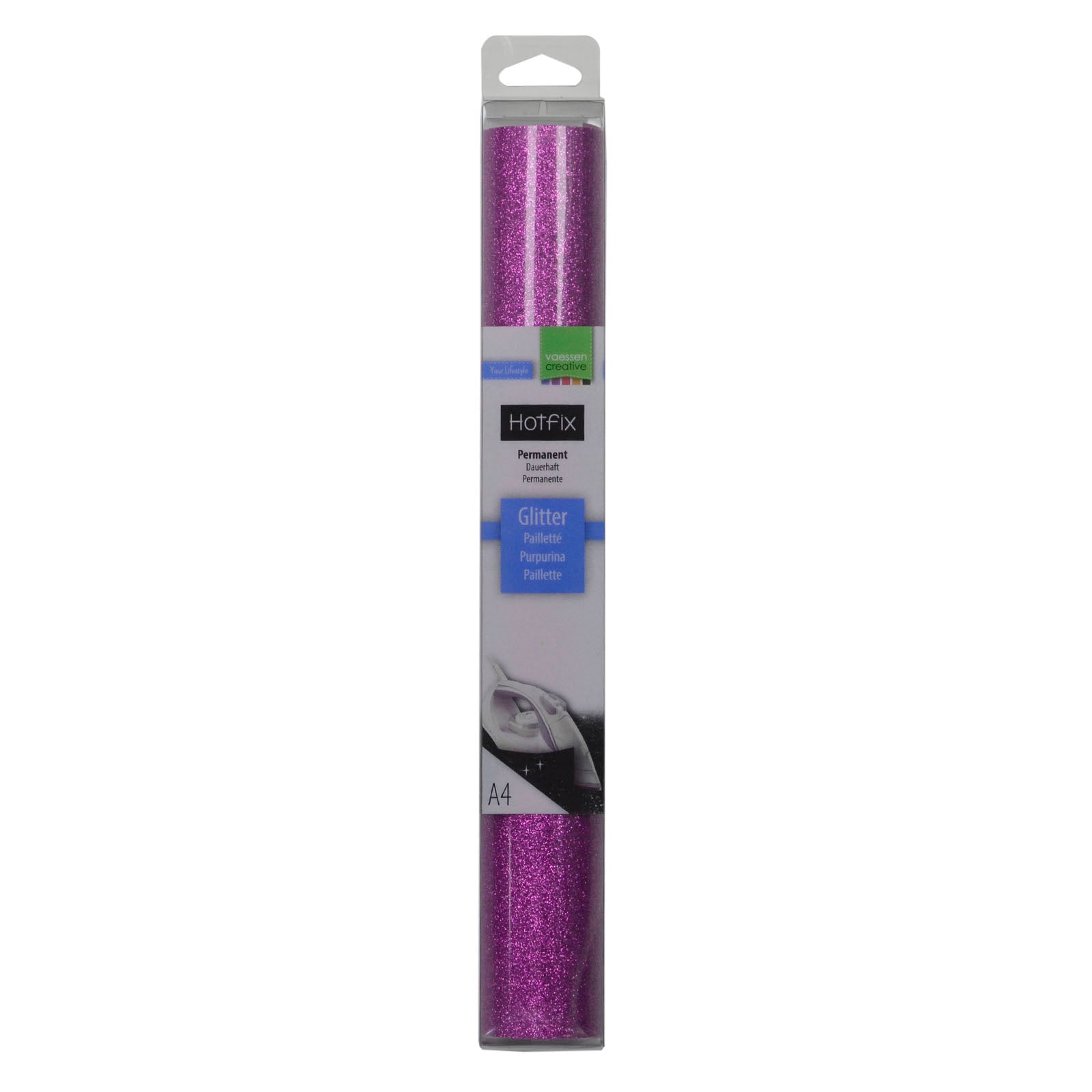Vaessen Creative • Glitzer Flex A4 Lila