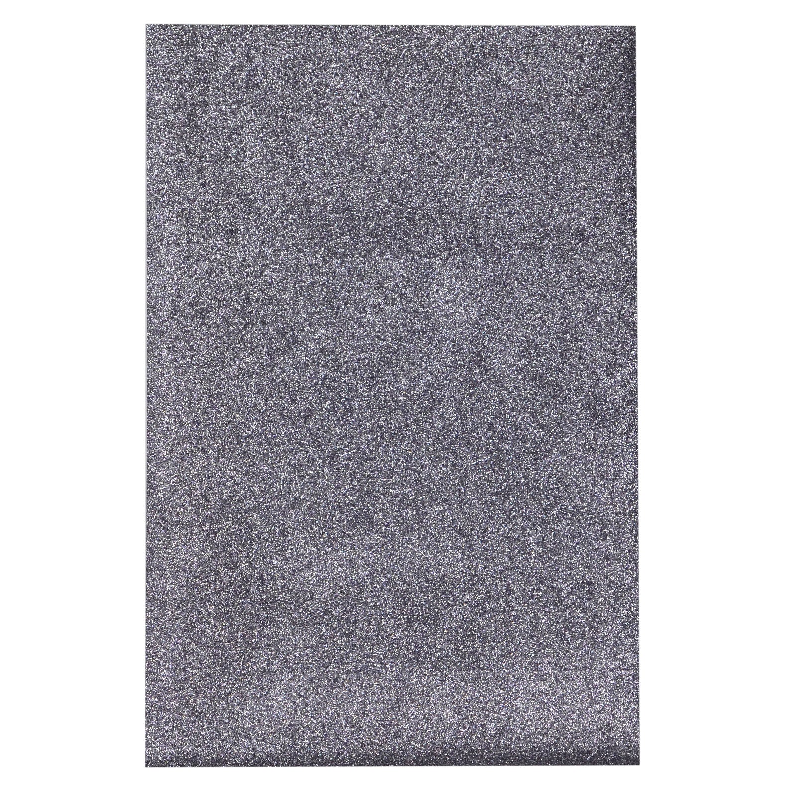 Vaessen creative • Glitzer Flex A4 grau