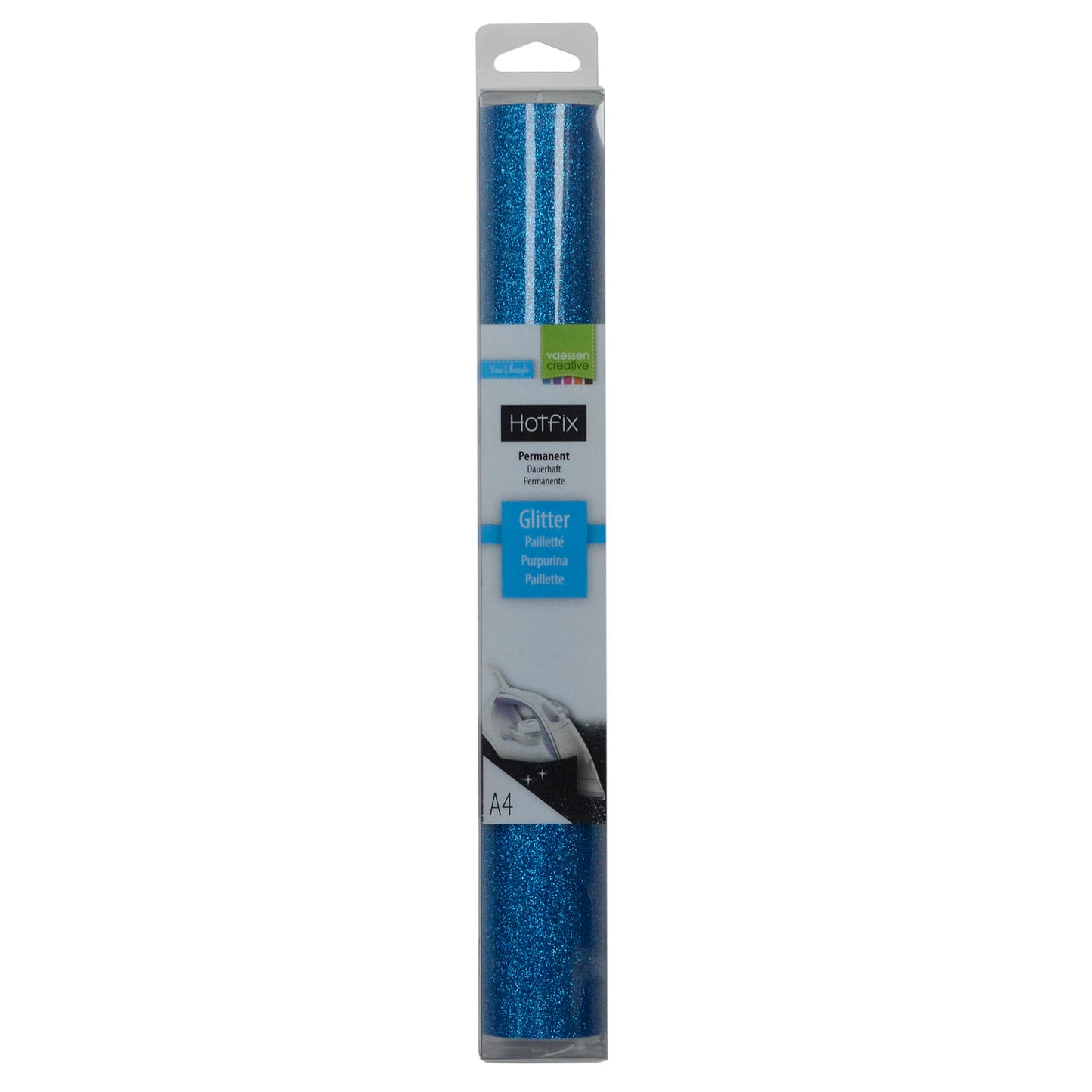 Vaessen creative • Glitzer Flex A4 Aqua