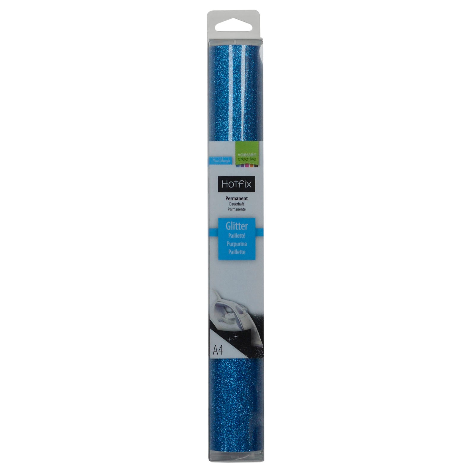 Vaessen creative • Glitzer Flex A4 Aqua