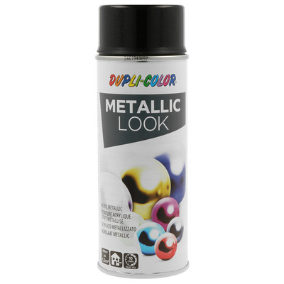 Motip 1068093 - Metallic-Look schwarz | 2 Stk
