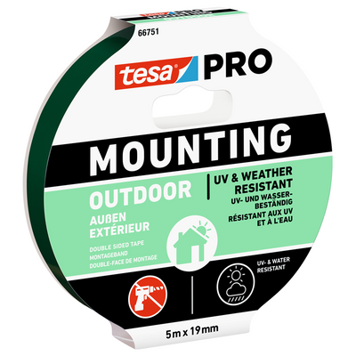 Tesa Professional 1068911 – Tesa Pro Montage im Außenbereich | 10 Stück