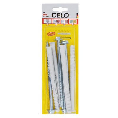 Celo 1065498 – Multifunktions-Fensterstopfen MFR 10–135 SB SSKS | 5 Stück