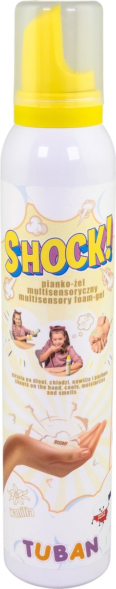 Tuban-Schock! Multisensorisches Schaumgel 200 ml Vanille