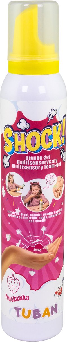 Tuban-Schock! Multisensorisches Schaumgel 200 ml Erdbeere
