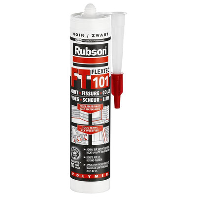 Rubson 1006957 - ft101 Polymer schwarz | 6 Stück