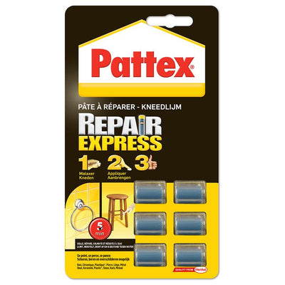 Pattex 1005195 - Reparatur-Express 30gr. | 6 Stück