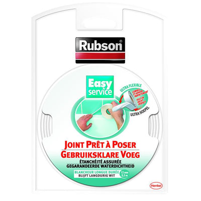 Rubson 1009514 – reibt nutzbare Fuge 3,5 m x 12 mm | 12 Stück