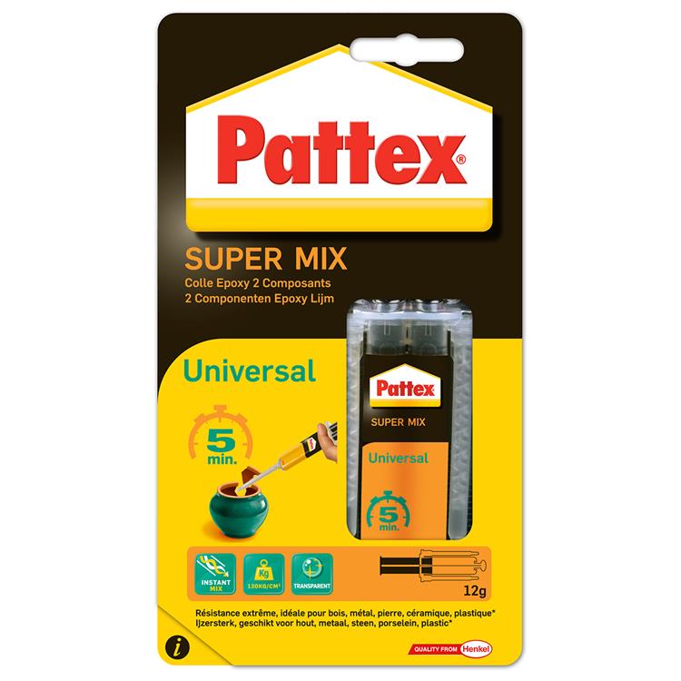 Pattex 1005196 - Supermix Universal 5min | 6 Stück