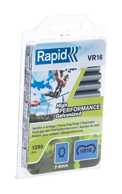 Rapid 1011743 - Hogrings (1390) für 16 Galva-C | 5 Stück