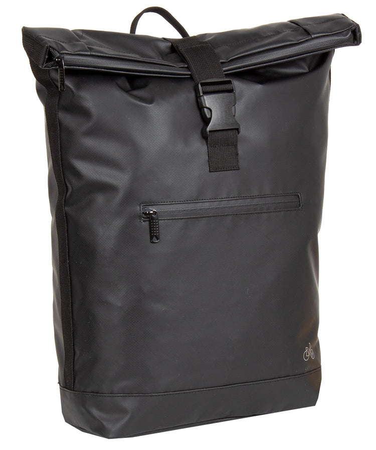 Carbon Rolltop Carbon Rolltop Urban PU Single Fahrradbeutel Rucksack Schwarz 63.102200