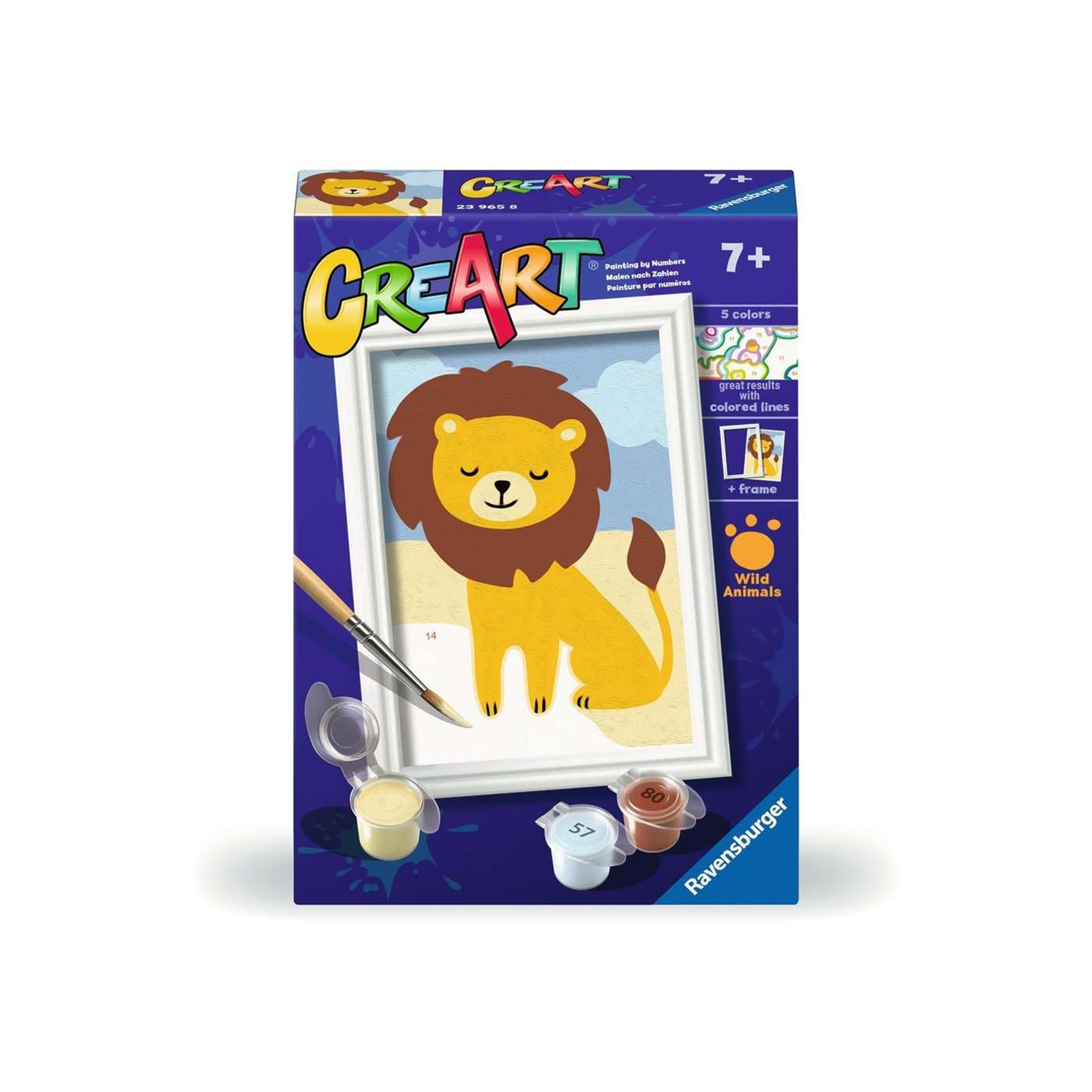 Ravensburger Creart Painting bei Number - Leeuw