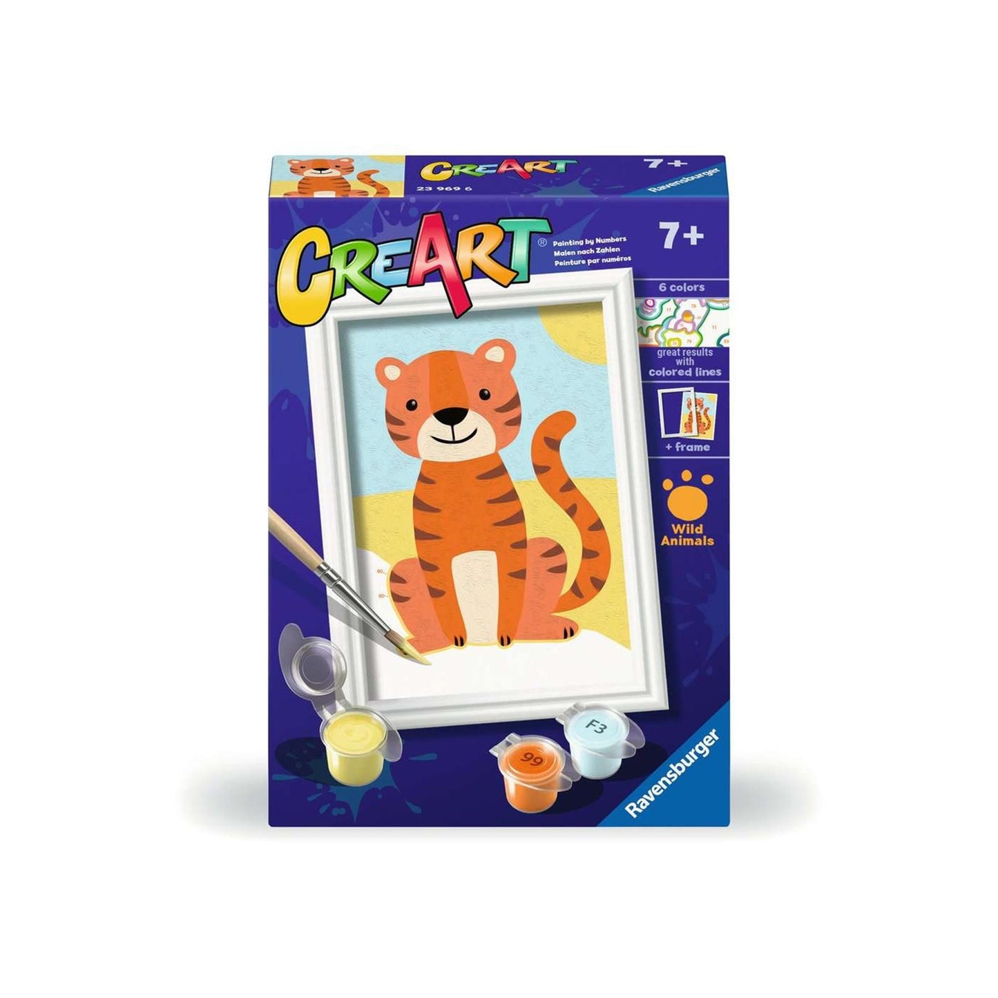 Ravensburger Kreart Painting bei Number - Tiger