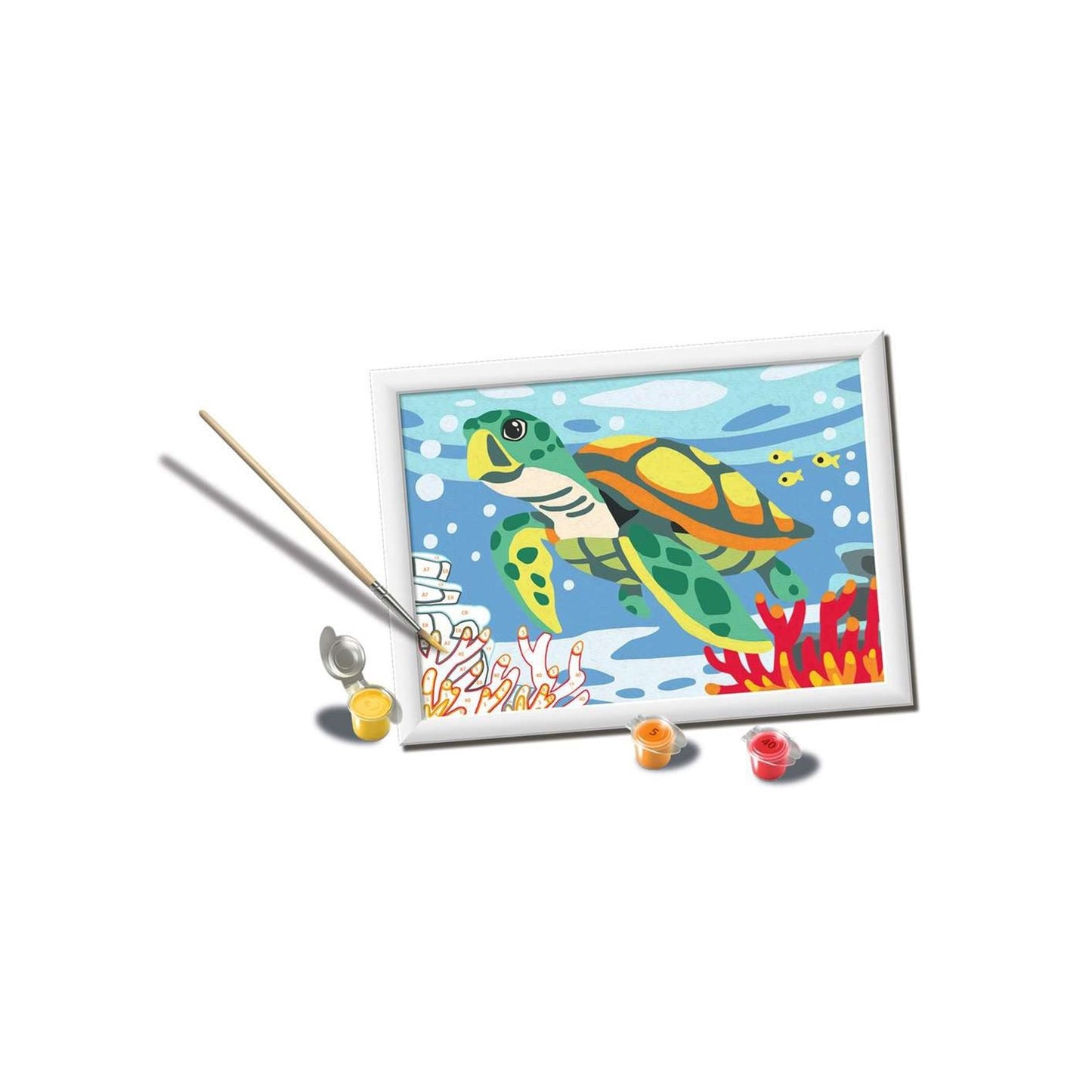 Ravensburger Kreart Gemälde bei Nummer - Turtle