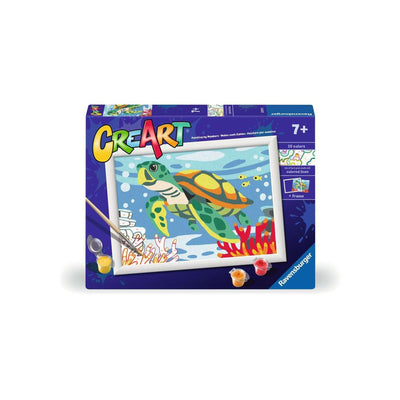 Ravensburger Kreart Gemälde bei Nummer - Turtle