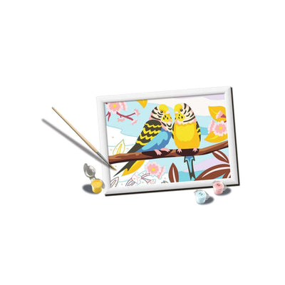Ravensburger Creart Painting bei Number - Papageien