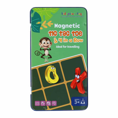 Einführung in das magnetische Reisespiel in einer Reihe: Tic, Tac, Toe 4 in einer Reihe