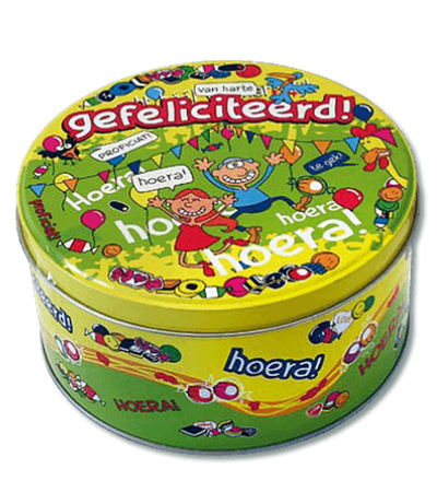 Herzlichen Glückwunsch zur Bonbondose von Paperdreams