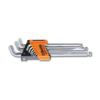 Beta Allen Keys Set Tools 96BPA SC9 mit Ballkopf 110 ° (9-Stück)