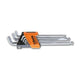 Beta Allen Keys Set Tools 96BPA SC9 mit Ballkopf 110 ° (9-Stück)