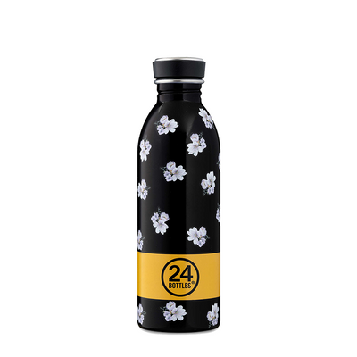 24 Flaschen Trinkflasche Urban Bottle Bloom Box 500ml