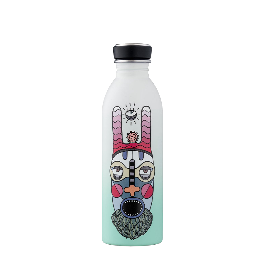 24 Flaschen Trinkflasche Urban Bottle Elena Salmistraro 500ml