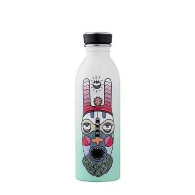 24 Flaschen Trinkflasche Urban Bottle Elena Salmistraro 500ml