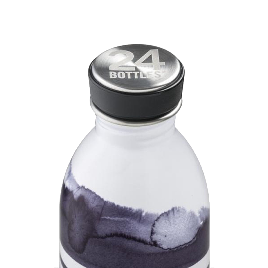 24 Flaschen Trinkflasche Urban Bottle Stripes 250ml