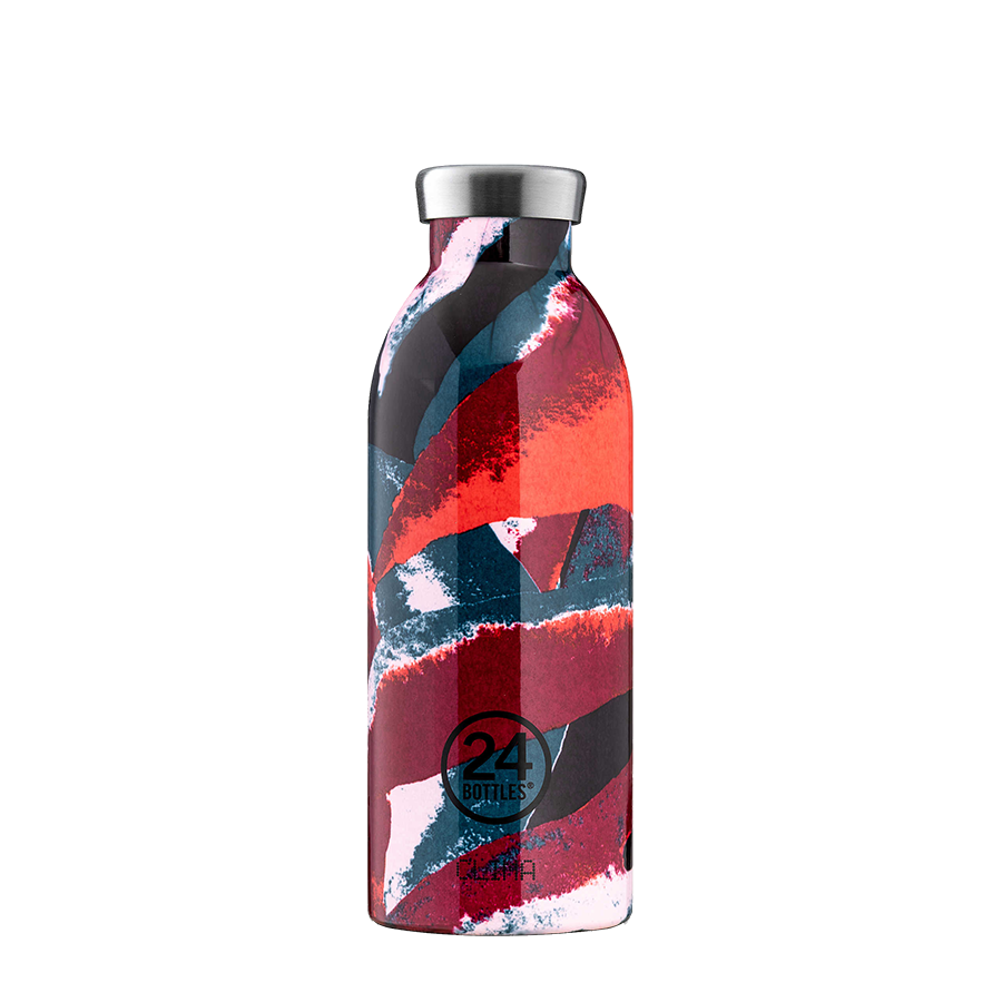 24 Flaschen Thermoskanne Clima Flower Flame 500ml