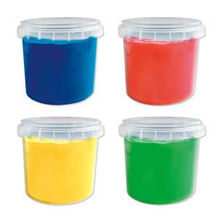 SES Fingerfarbe Primärfarben, 4x110 ml