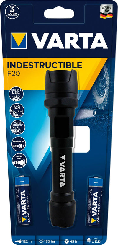 Varta -Lampe Indstrukturierbar F20