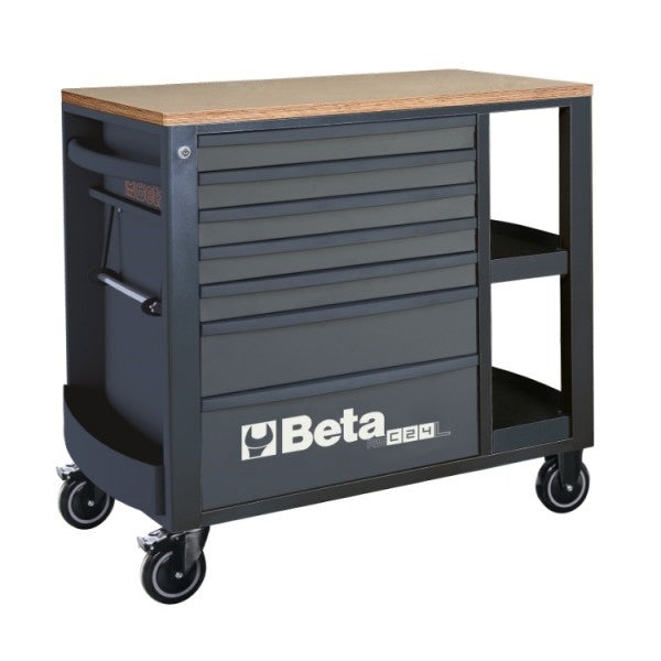 Beta Werkzeugwagen 7 Schubladen RSC24L 7-a