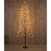 Anna's Collection beleuchteter Weihnachtsbaum 960LED klassisch warm H180cm mit Blitzfunktion, Dimmer und Timer IP44