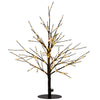 Anna's Collection beleuchteter Baum 240LED klassisch warm H60cm mit Blitzfunktion, Dimmer und 8-Stunden-Timer IP44