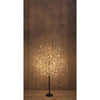 Anna's Collection beleuchteter Baum 600LED klassisch warm H120cm mit Blitzfunktion, Dimmer und 8-Stunden-Timer IP44