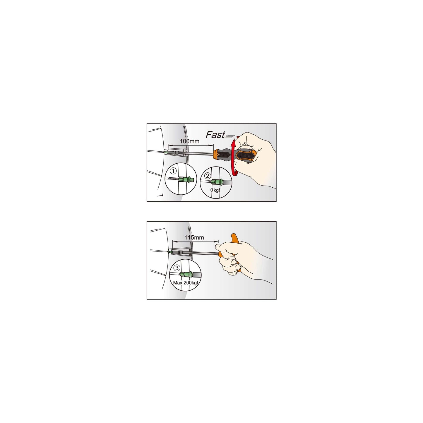 ICetoolz Spaak Nippelschlüssel 12d7 für 3,6 mm