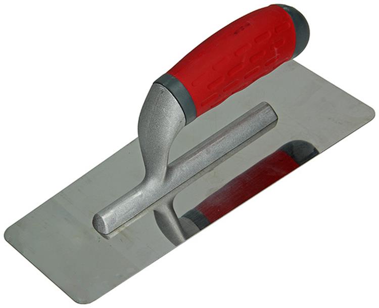 Léoutil parfait 1011615 – Kelle Trapez. Edelstahl Softgrip 24x11cm | 4 Stück