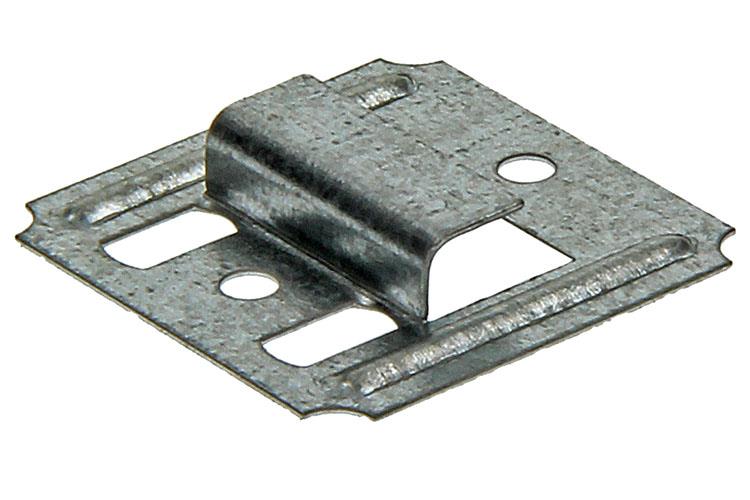 1014286 - 250 Planchette-Klammern mit Nägeln 4 mm | 5 Stück