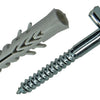 Celo 1015382 – 5 Nylondübel f ​​6 mm + Schraubdaumen 502620 | 5 Stück
