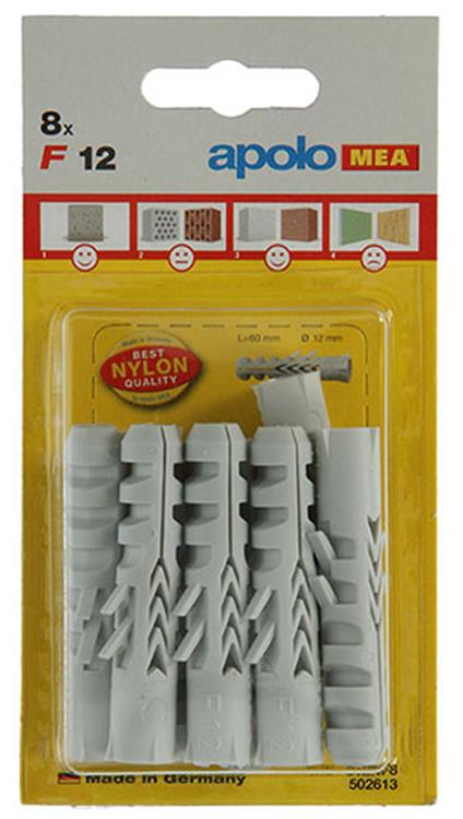 Celo 1015373 - 8 Nylondübel f ​​502613 12 mm | 5 Stück