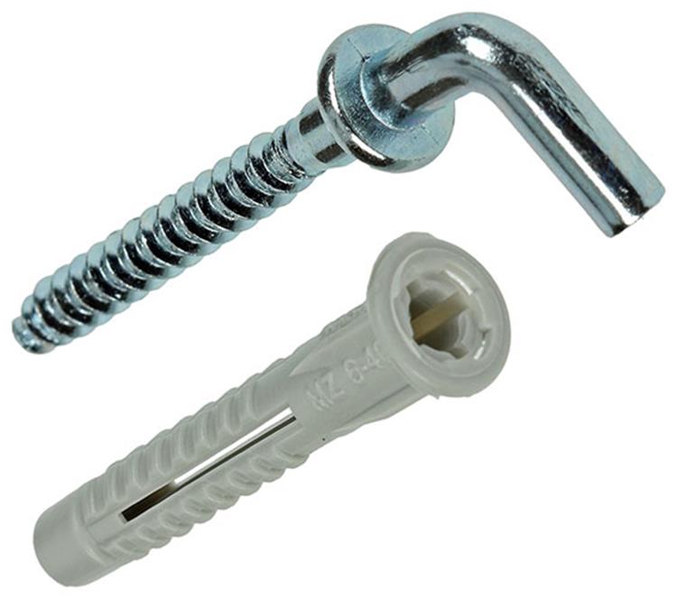 Celo 1015441 - 5 Universaldübel mzk 6x41mm + Rändelschraube 502635 | 5 Stück