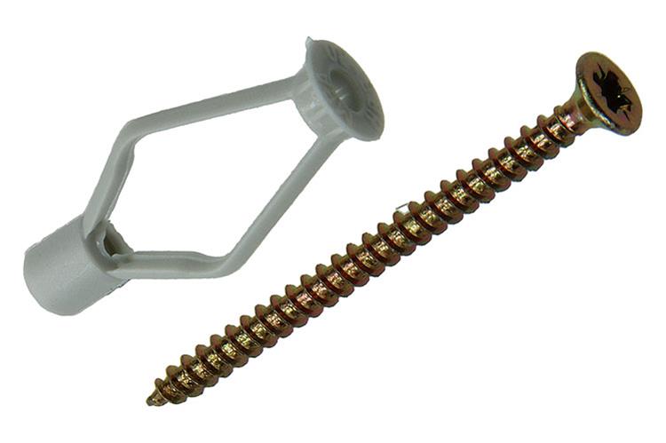 Celo 1015445 – 20 Gipskartondübel hr + sps 502702 6 mm | 5 Stück