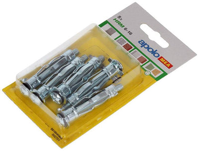 Celo 1015454 – 5 Metall-Gipskartondübel HRM 502701 13 mm 6 x 16 mm | 5 Stück
