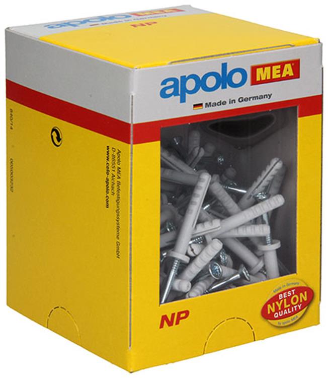 Celo 1014378 - Nageldübel vormontiert NP ø5x35mm 100 Stück | 2 Stk