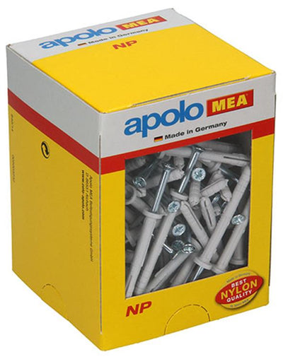 Celo 1014379 - Nageldübel vormontiert NP ø5x50mm 100 Stück | 2 Stk